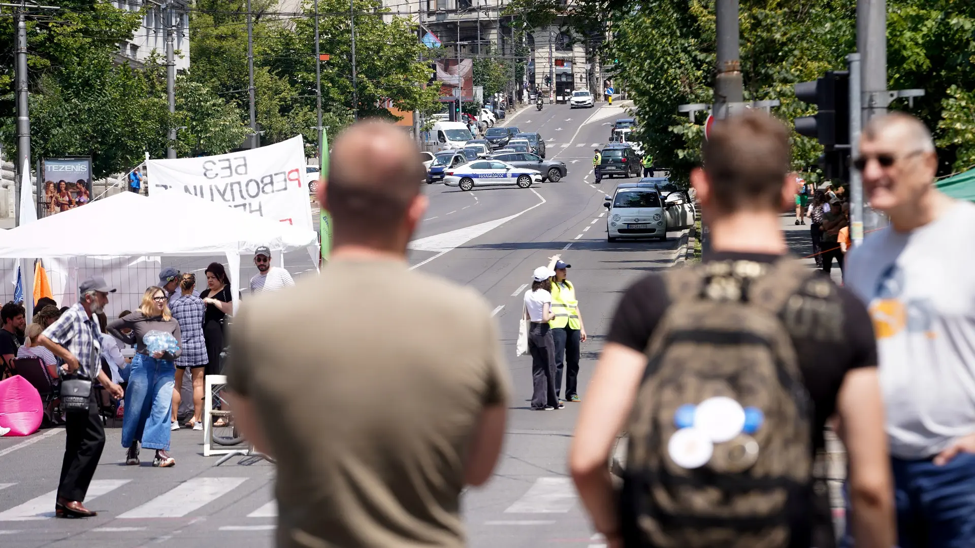 fakuklteti na raskrsnici, protest studenata ispred vlade srbije, studenti - 10 jun 2025 - TANJUG JADRANKA ILIĆ (1)-6848317836750.webp