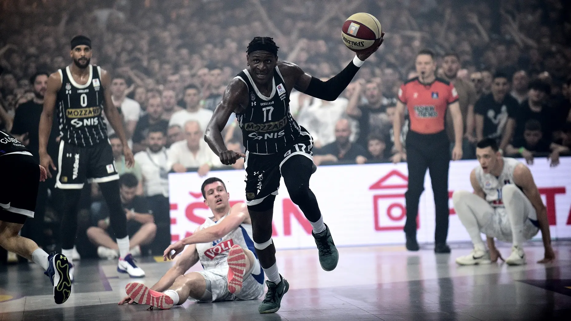 kk partizan, budućnost, finale aba lige osvojena osma titula za crno-bele, 12 jun 2025 - Dusan Milenkovic ATAImages 12, jun, 2025-684b334fb1ab2.webp
