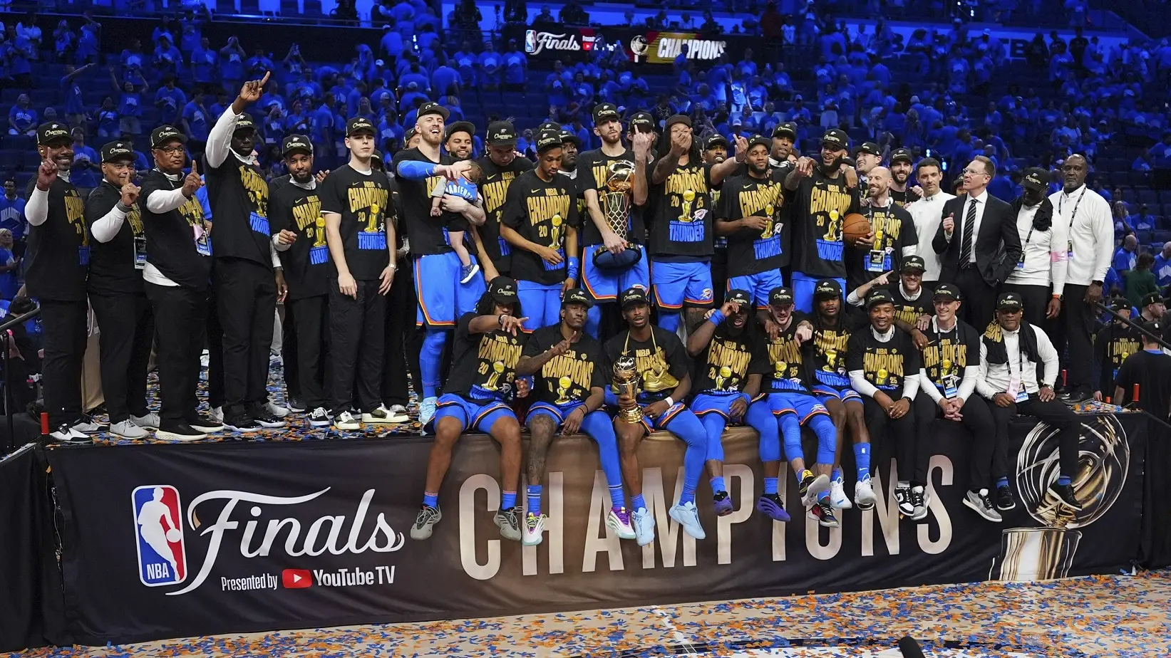 oklahoma tander, šampioni NBA lige, 22 jun 2025 - AP Photo Julio Cortez-6858e8f1c225c.webp