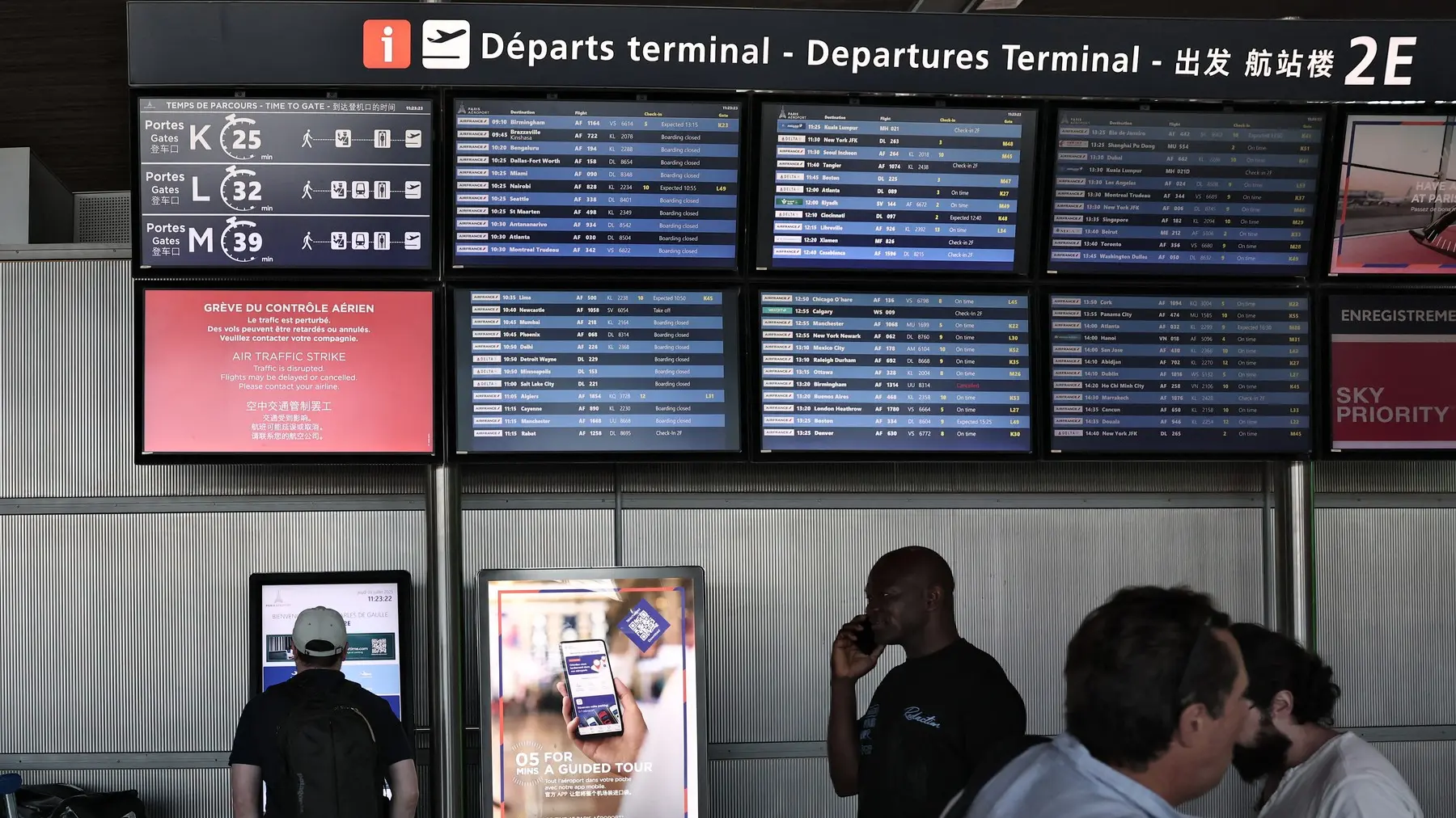 aerodrom pariz šarl de gol, štrajk kontrolora leta - 3 jul 2025 - profimedia-1017964102-6868e736d45bf.webp