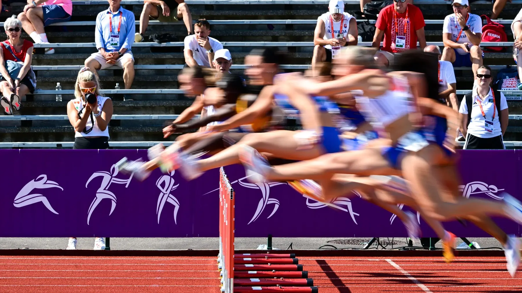 atletika, atletičarke, trka na 100 metara prepone, sa preponama, EP U23 bergen, norveška - 17 jul 2025 - profimedia-1022843276-687bcaaceecbb.webp