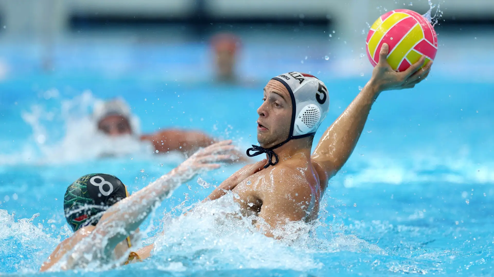 filipo ferero, sp u vaterpolu 2025, vaterpolo reprezentacija italije, 16 jul 2025 - Reuters-68774fa3ee55a.webp