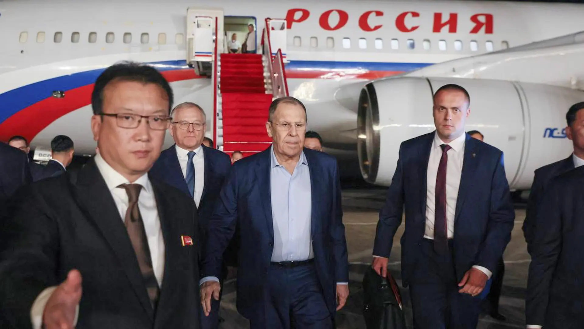sergej lavrov poseta severna koreja Russian Foreign Ministry Press Service via AP tanjug-6872142e41a61.webp