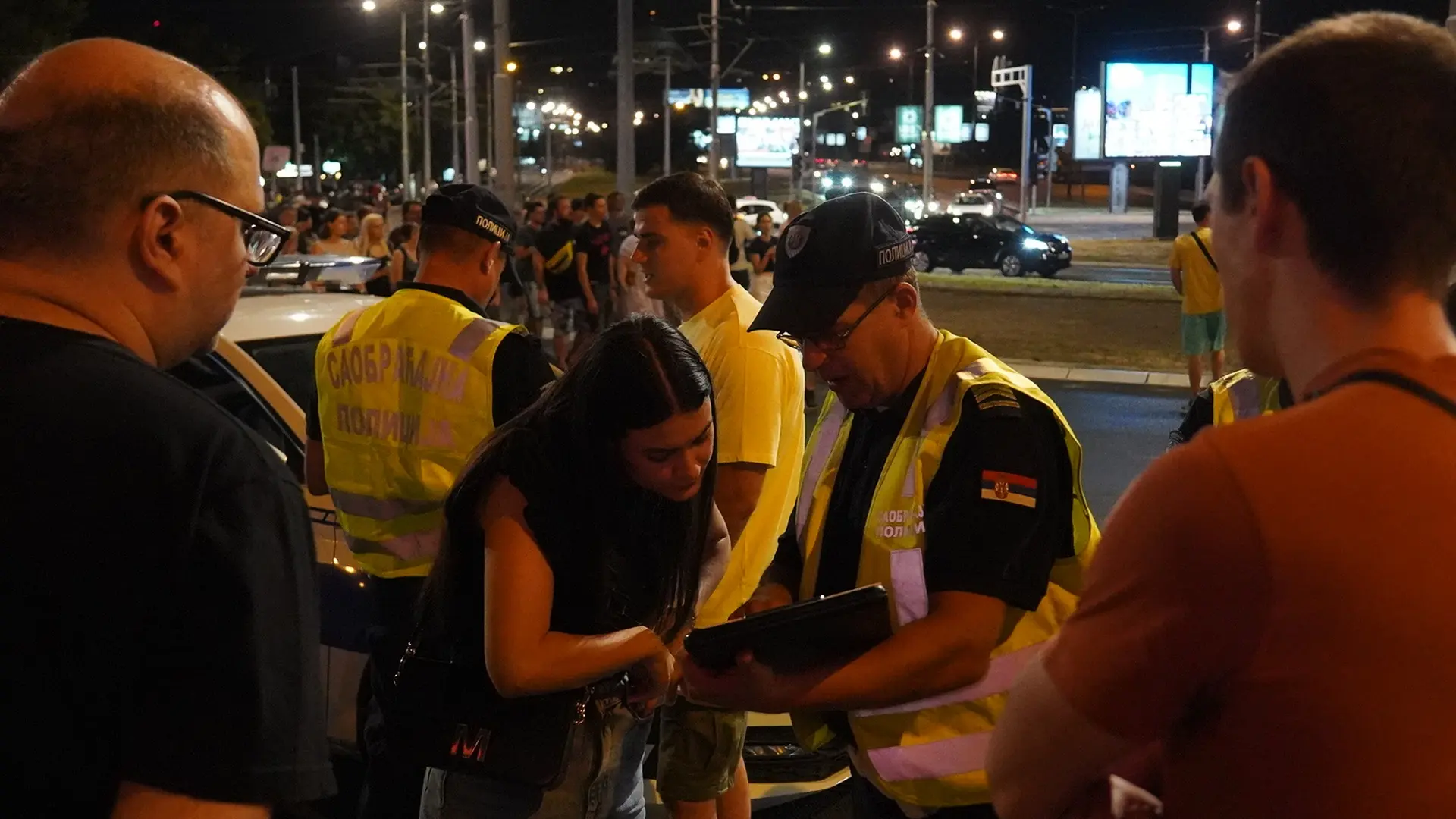 studentska studentske blokada, blokade, protesti, policija, provera identiteta, legitimisanje, mup srbije - Antonio Ahel ATAImages 06, jul, 2025-6870b459409e4.webp