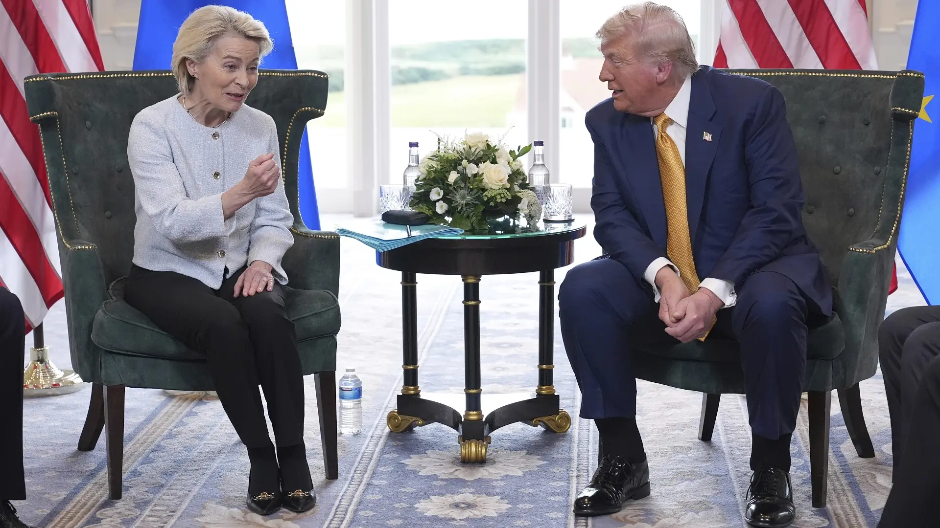 ursula fon der lajen, donald tramp - 27 jul 2025 - AP Photo Jacquelyn Martin-688742b4ca4f8.webp