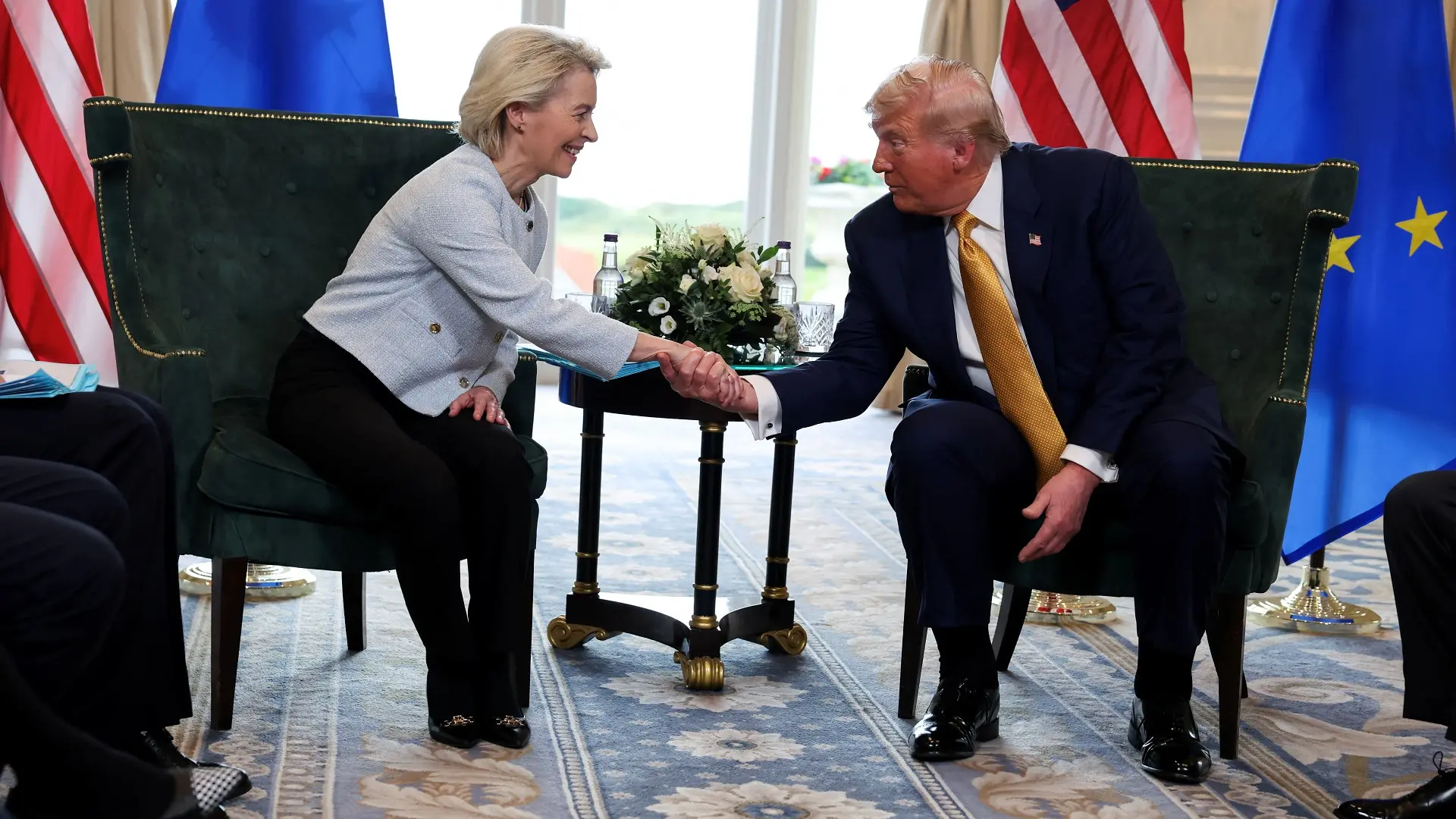 ursula fon der lajen, donald tramp, 27 jul 2025 - REUTERS-6886648f07b01.webp