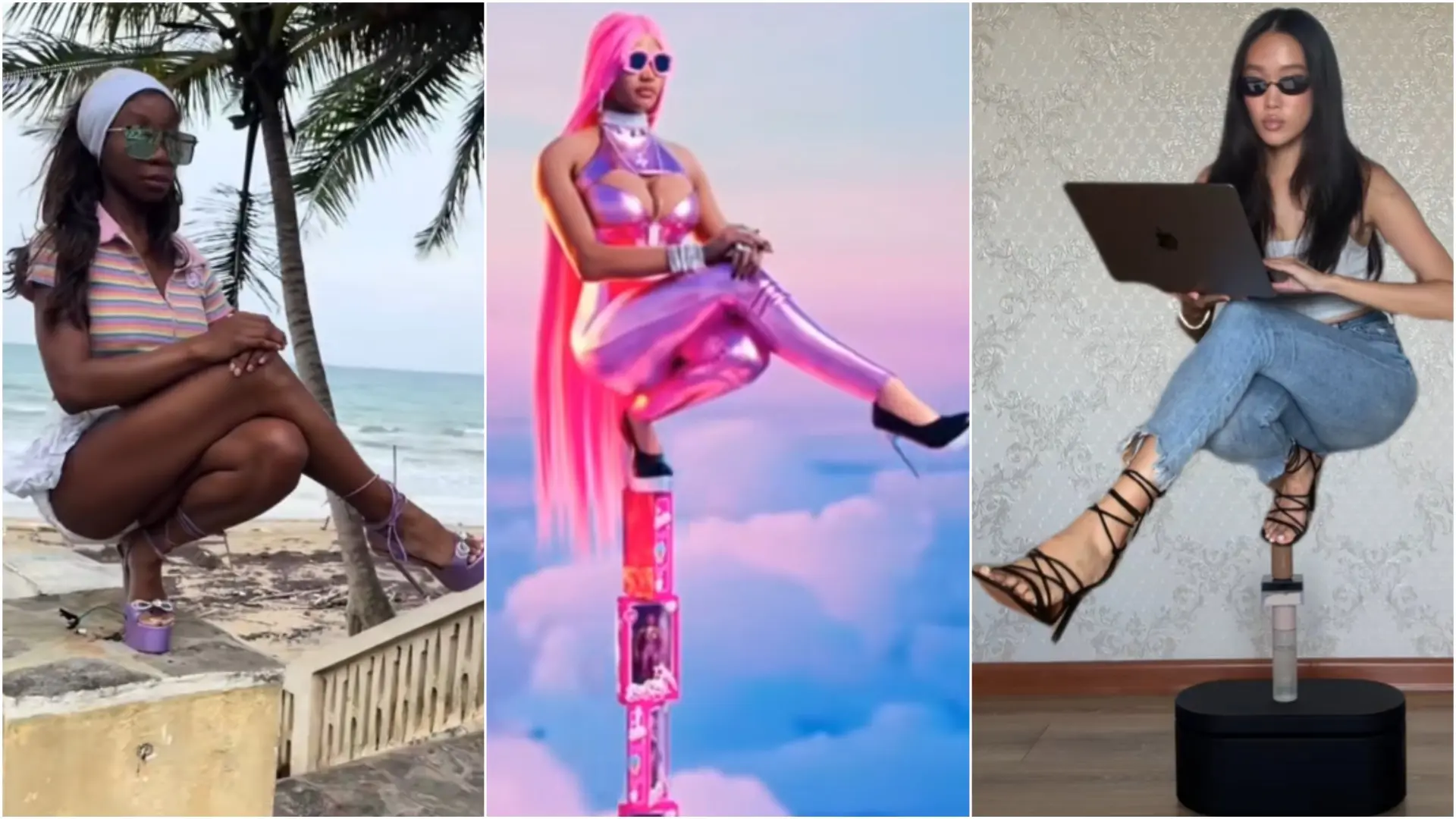TikTok printscreen, nicki minaj niki minaž tiktok čelendž izazov-689485de08078.webp
