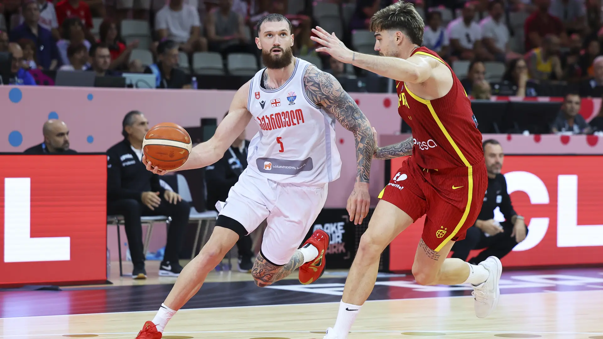 ep u košarci, košarka, gruzija - španija, 28 avg 2025 - AP Photo Chara Savvidou-68b064412214e.webp