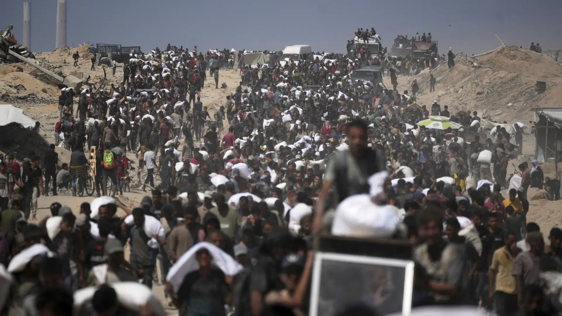gaza humanitarna pomoć tanjug AP PhotoJehad Alshrafi-688f8e4cf41de.webp