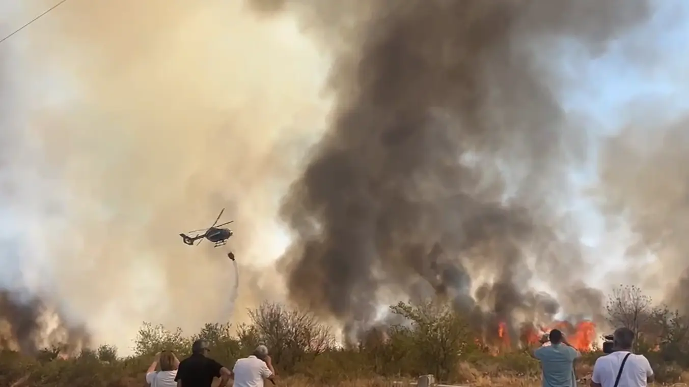 kladovo požar helikopter UNA TV-689b304b56140.webp