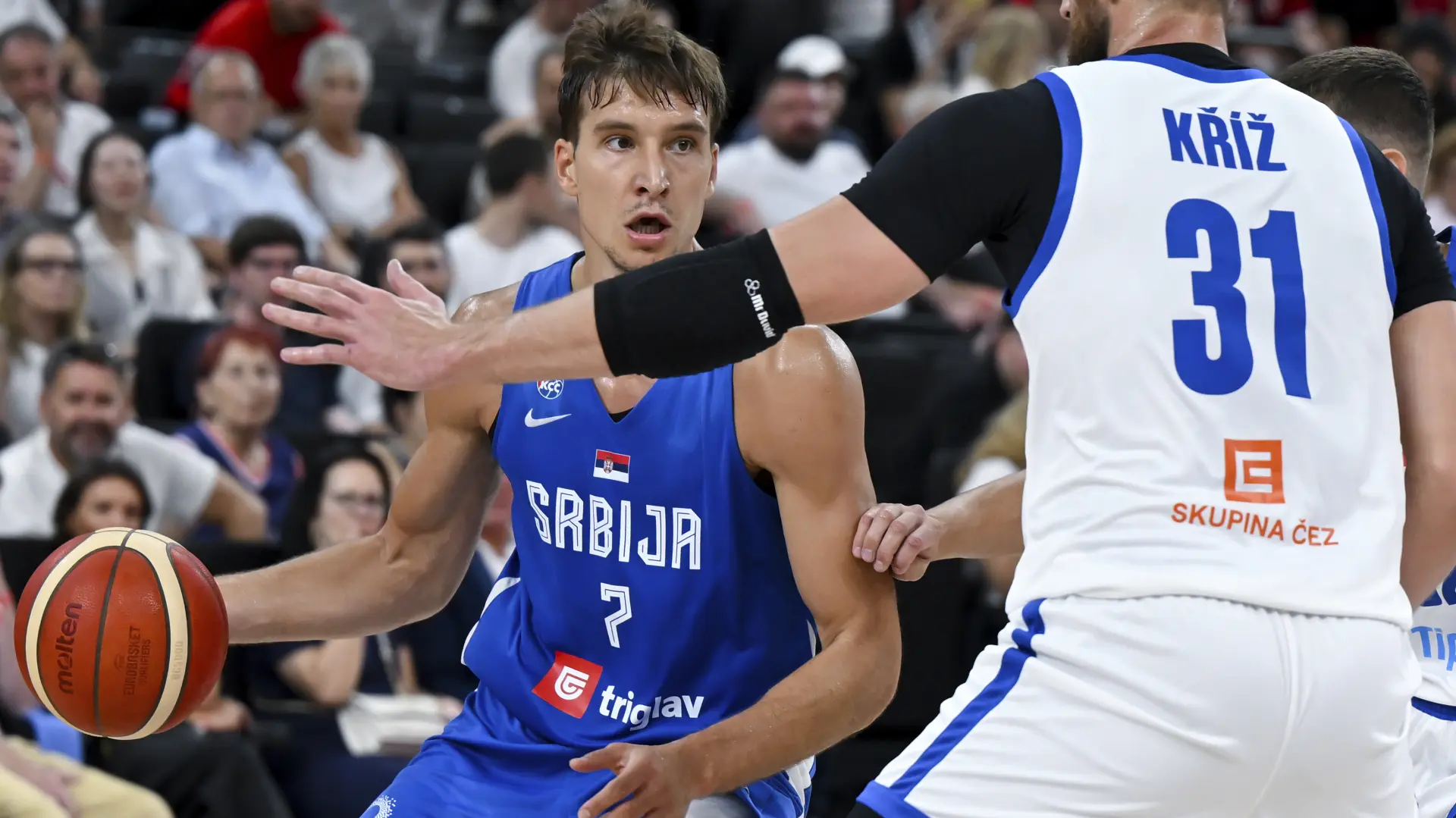 košarkaška reprezentacija srbije, košarkaši srbije, orlovi u minhenu, bogdan bogdanović - 15 avg 2025 - Sven Hoppe dpa via AP (2)-689f96a515f6c.webp