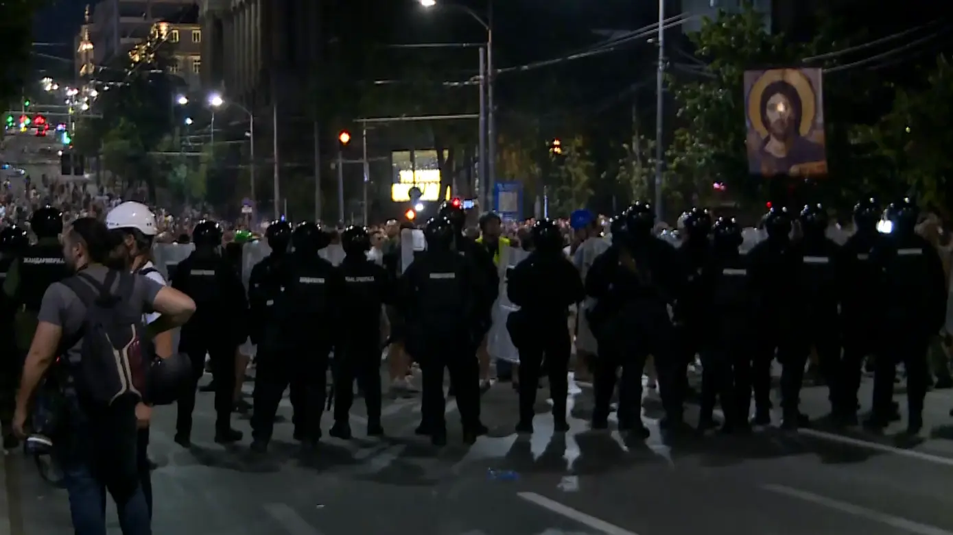 protesti u beogradu, 15 avg 2025 - Tanjug Tanjug video-689f91500c4aa.webp