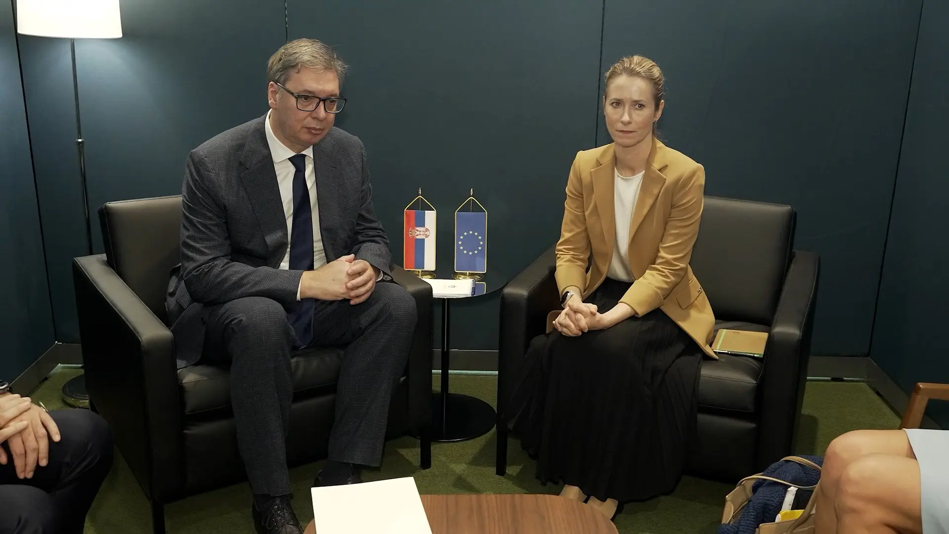 aleksandar vučić, kaja kalas, 25 sept 2025 - TANJUG TANJUG VIDEO-68d585c96106b.webp