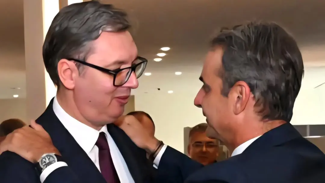 aleksandar vučić, kirjakos micotakis - 26 sept 2025 - Instagram buducnostsrbijeav-68d62cdb6d6d3.webp