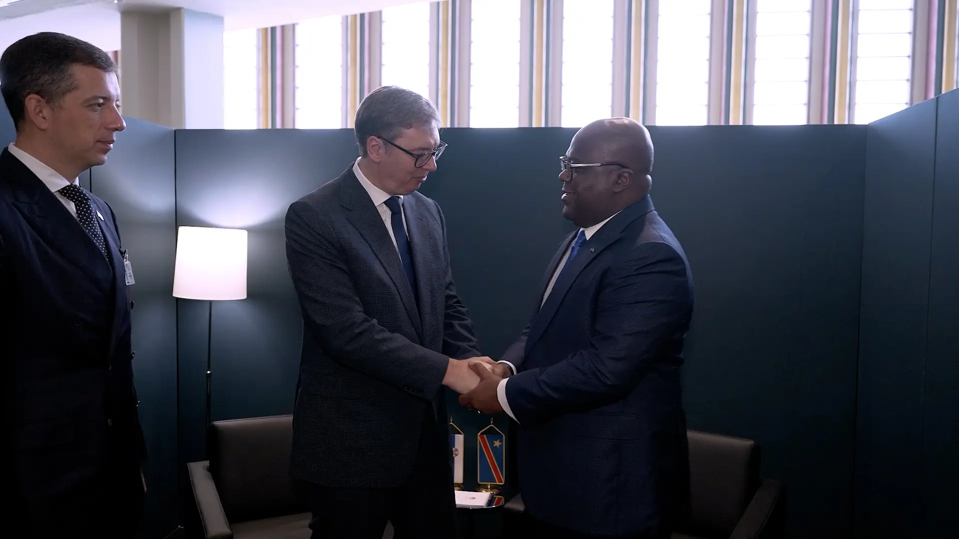 aleksandar vučić, kongoanac - 25 sept 2025 - TANJUG TANJUG VIDEO-68d575bb4a822.webp