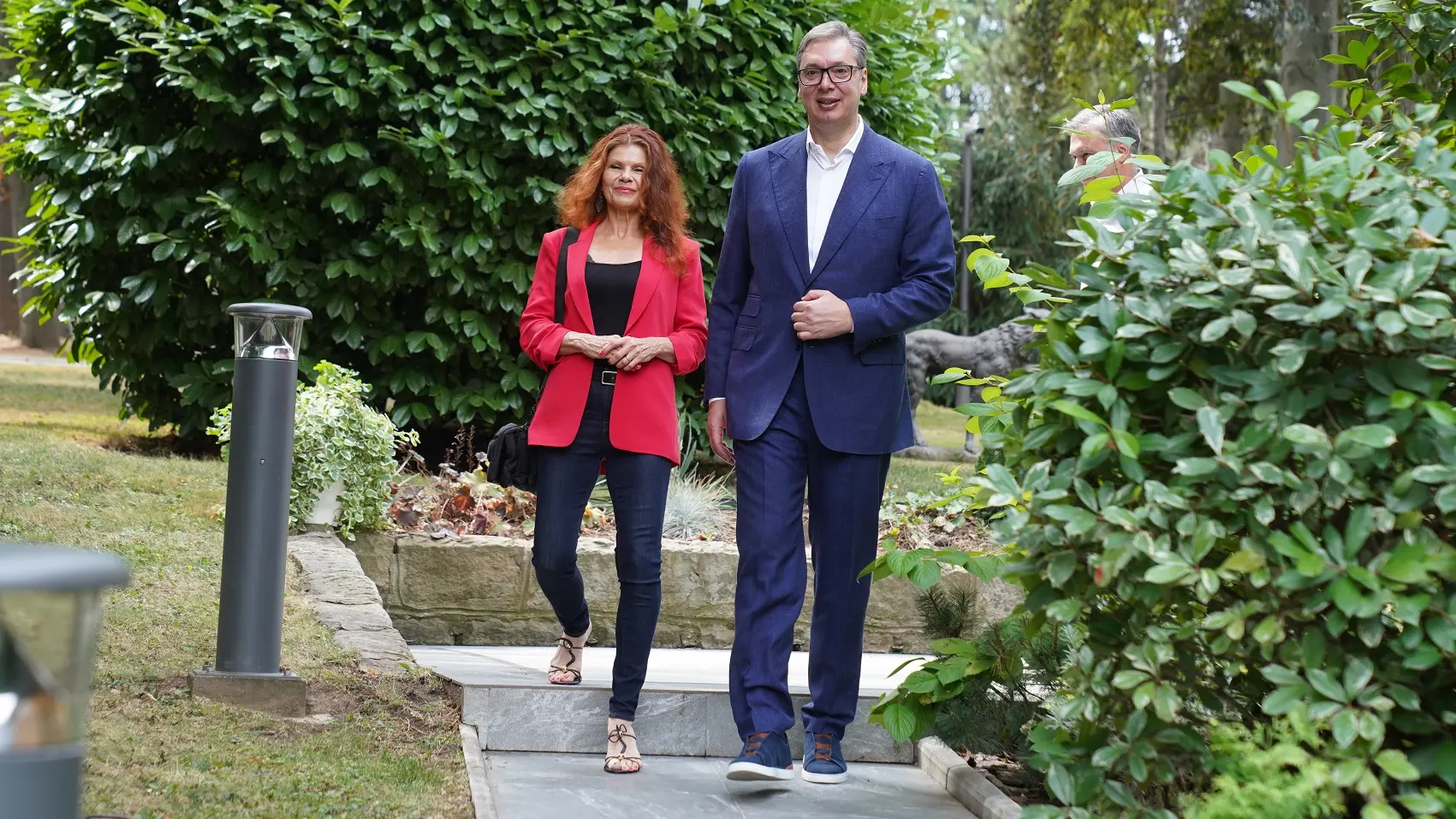 aleksandar vučić, lolita davidović - 8 sept 2025 - TANJUG MILOŠ MILIVOJEVIĆ (2)-68beb59a5bf9b.webp