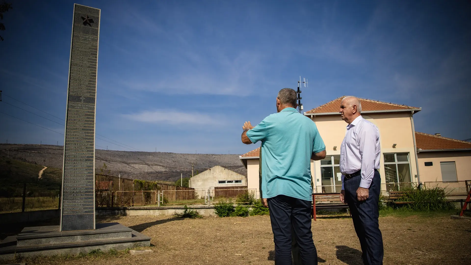 baćevići, spomenik borcima NOR i civilnim žrtvama u II svetskom ratu u baćevićima, 26 avg 2024 -  Denis Kapetanović PIXSELL-68bfe13e41ad9.webp