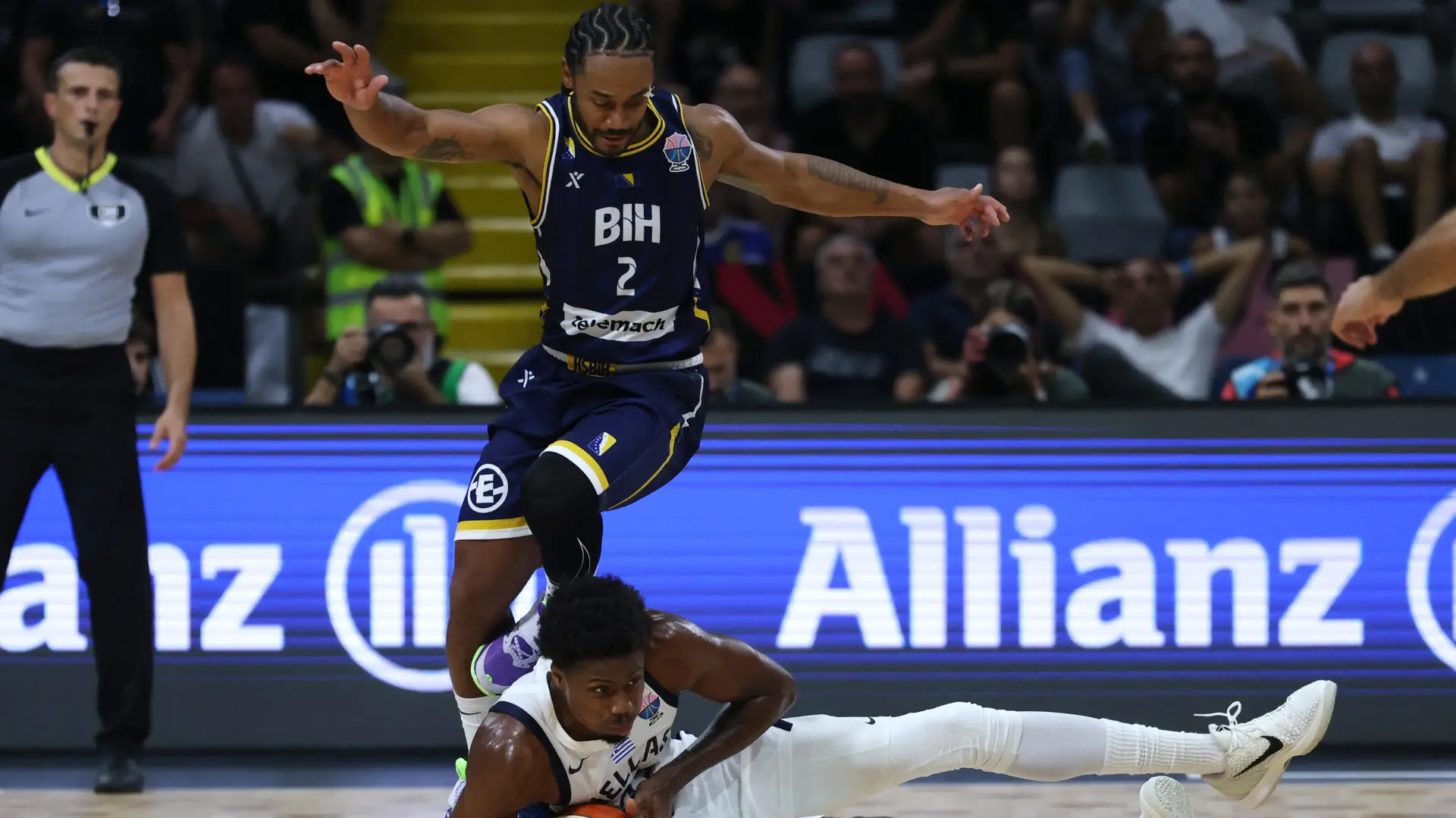 košarka, ep u košarci, bosna i hercegovina grčka, 2 sept 2025 - REUTERS-68b6fc55ef880.webp