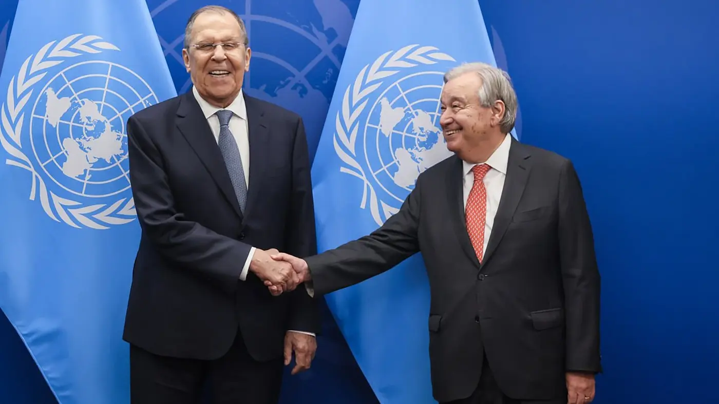 sergej lavrov, antonio gutereš, 26 sept 2025 - profimedia-1040474076-68d656ea6b40a.webp