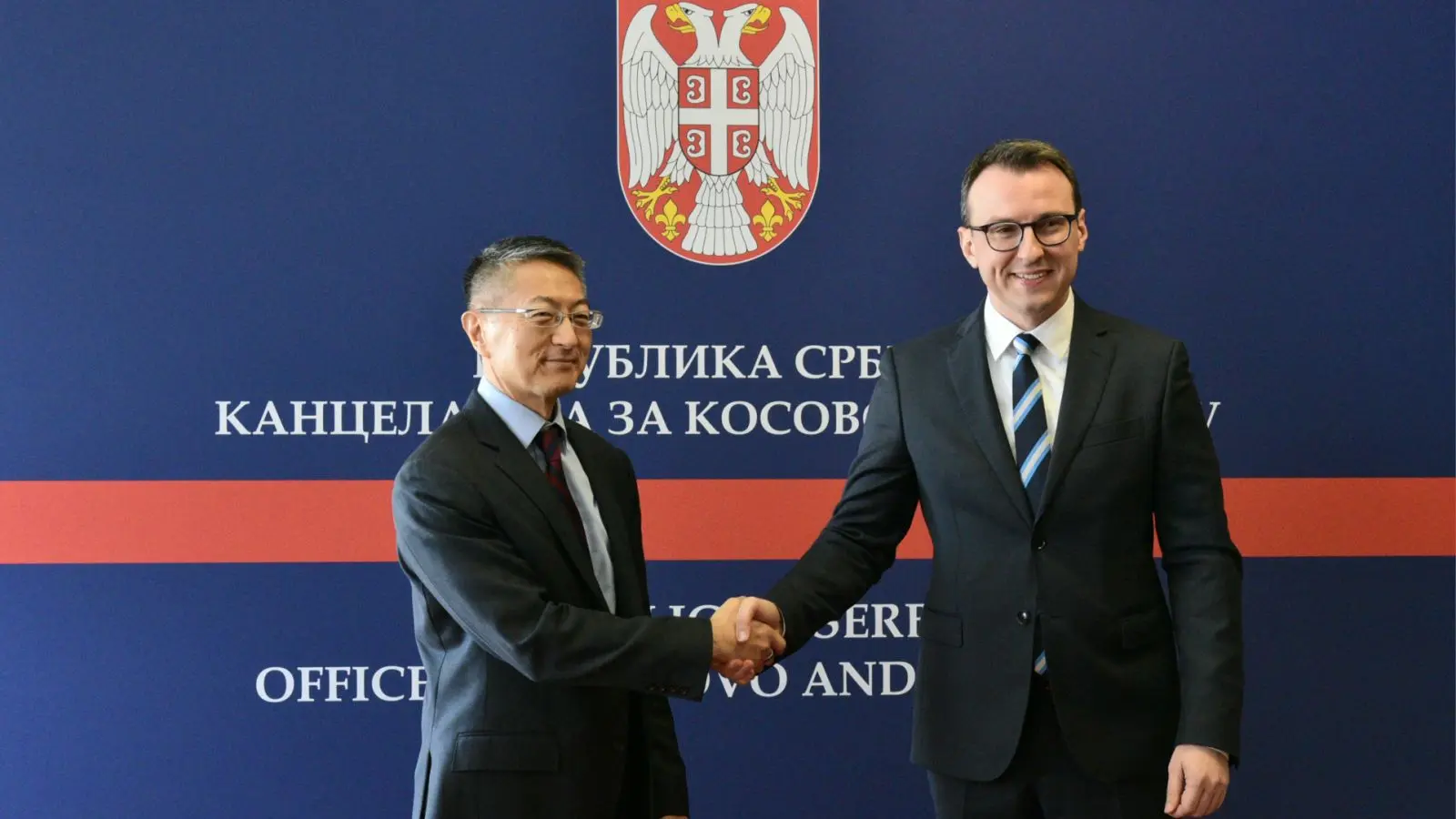 MILBERT DONGDŽON ŠIN, PETAR PETKOVIĆ, 8 okt 2025 - TANJUG Kancelarija za Kosovo i Metohiju-68e662d454382.webp