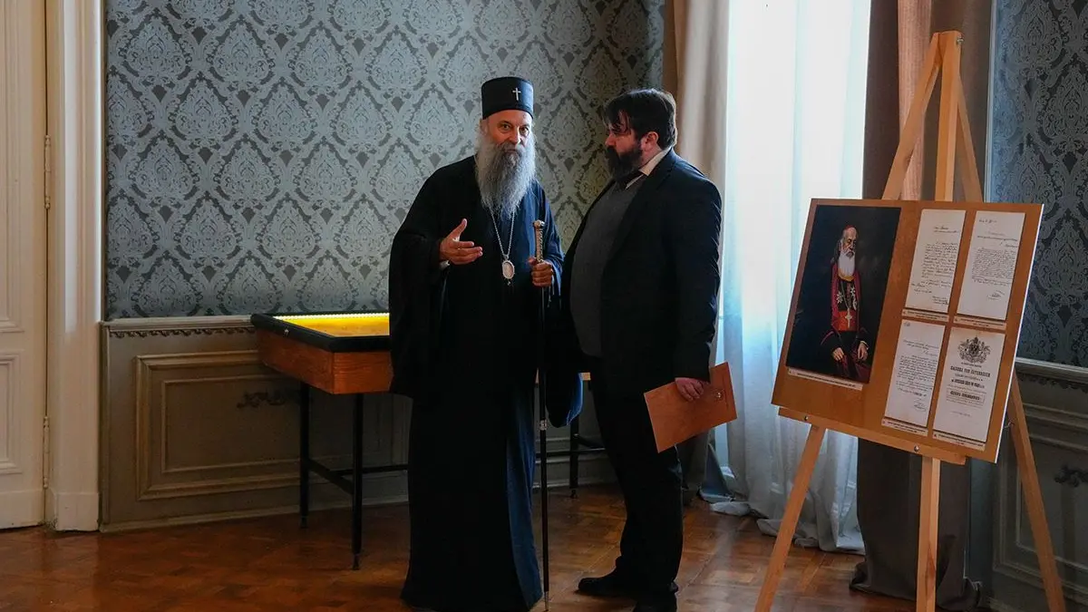 TANJUG, patrijarh Porfirije, izložba arhivskih dokumenata, Sremski Karlovci-69026e81cfd6d.webp
