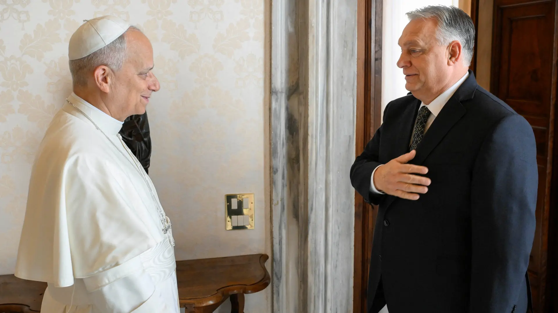 Viktor Orban, papa Lav XIV, Reuters-68ff8a6c7eab0.webp