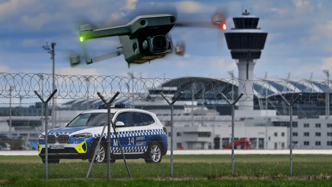 aerodrom u minhenu, minhen, dron, dronovi, prelet drona dronova iznad aerodroma - 26 sept 2025 - profimedia-1040541181-68df682b250af.webp