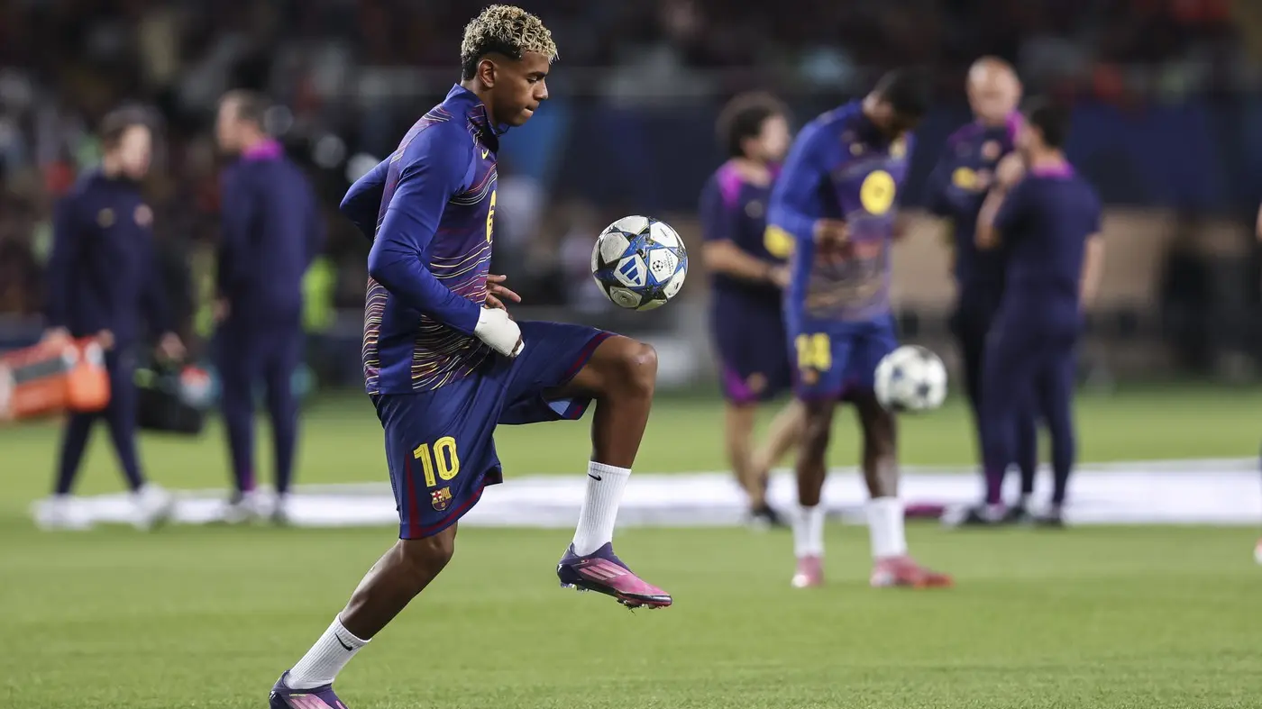 fk barselona, fudbaleri barselone, lamin jamal - 1 okt 2025 - profimedia-1042715011-68de6ee184bc0.webp