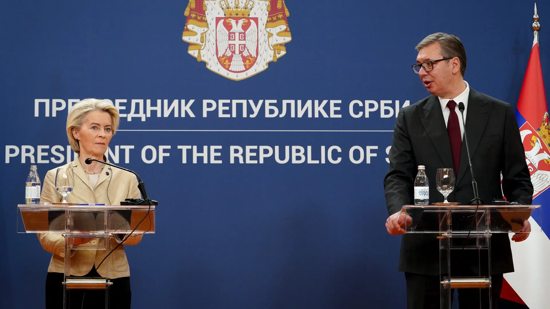 ursula fon der lajen, aleksandar vučić - 15 okt 2025 - TANJUG JADRANKA ILIĆ-68ef64900197a.webp