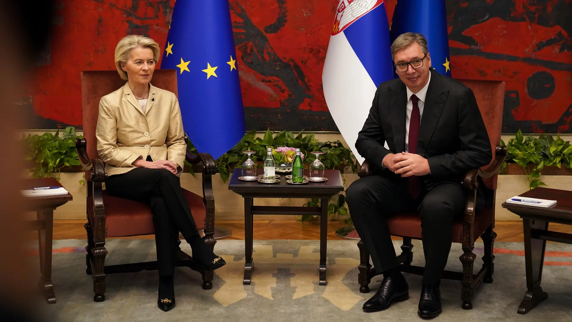 ursula fon der lajen, aleksandar vučić, 15 okt 2025 - TANJUG JADRANKA ILIĆ-68ef52e2210e8.webp