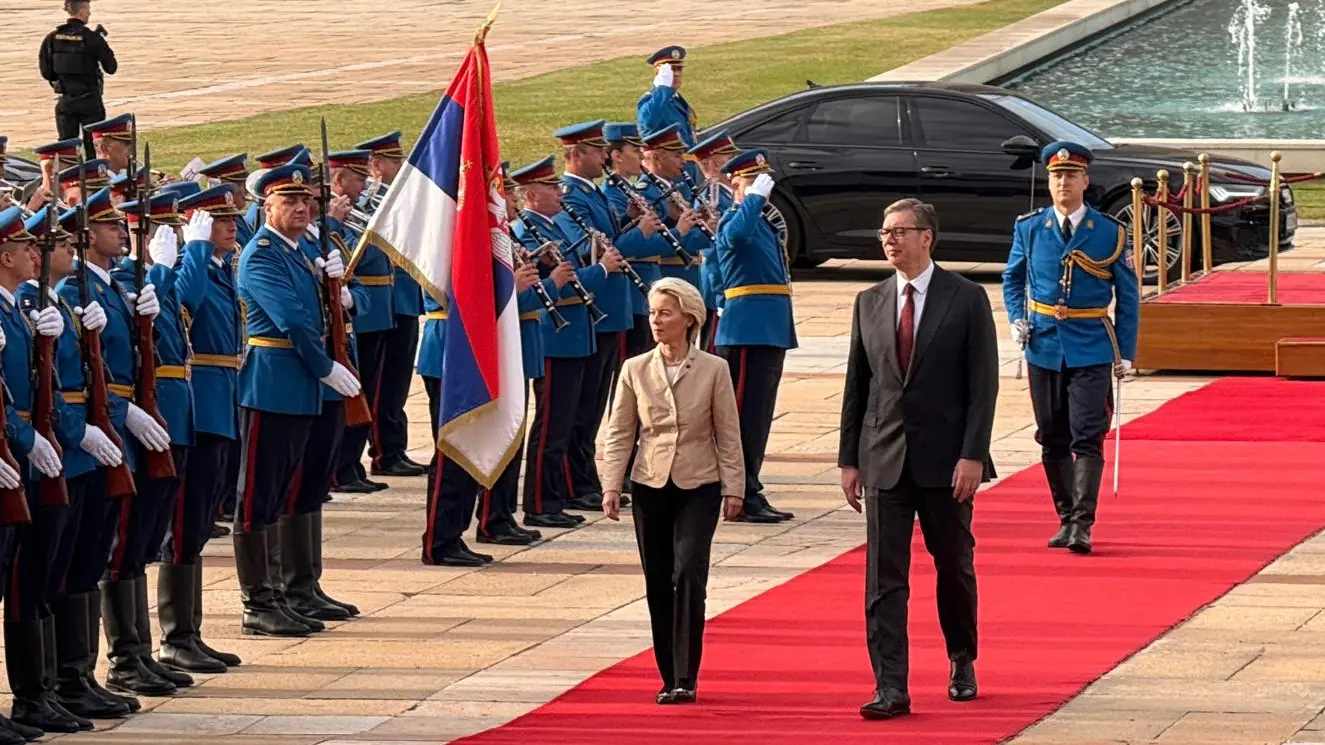 ursula fon der lajen, aleksandar vučić, 15 okt 2025 - UNA-68ef4a63c0872.webp