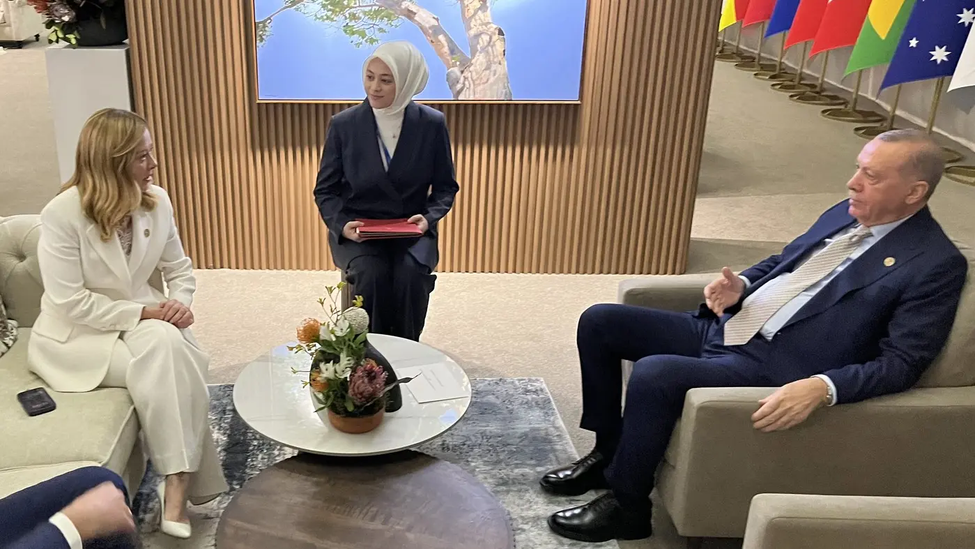 đorđa meloni, redžep tajip erdogan, 23 nov 2025 - profimedia-1054150048-69232c3c1a48a.webp