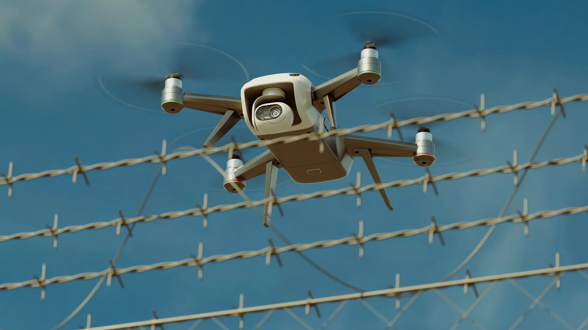 dron, dronovi, zatvor, zatvorska žica, krijumčarenje dronovima - shutterstock_2396930993-69551ed790fcf.webp