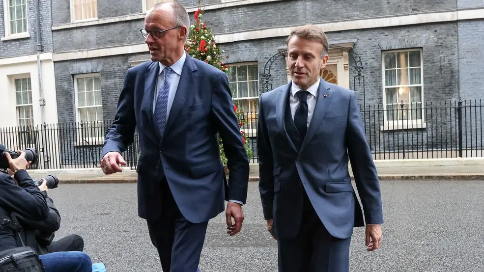 fridrih merc, emanuel makron - 8 dec 2025 - profimedia-1057672730-694808c28ff06.webp