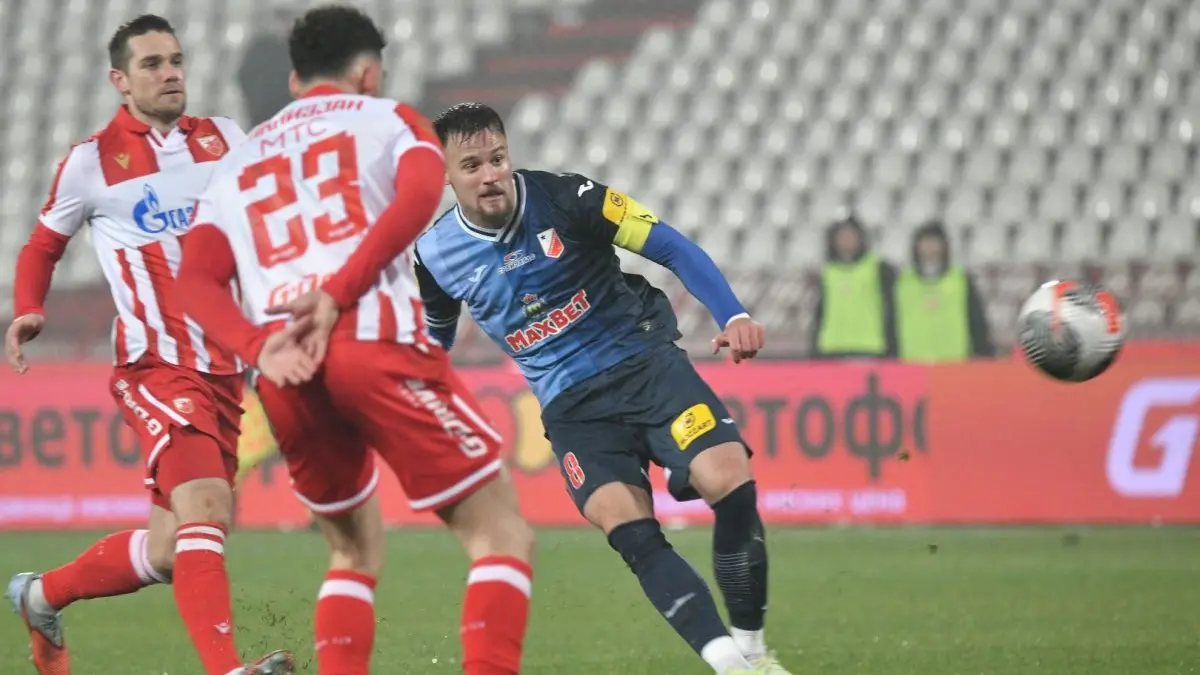 njegoš petrović daje gol zvezdi, 7 dec 2025 - FK Vojvodina - Nenad Mihajlović-6935ce7025e97.webp