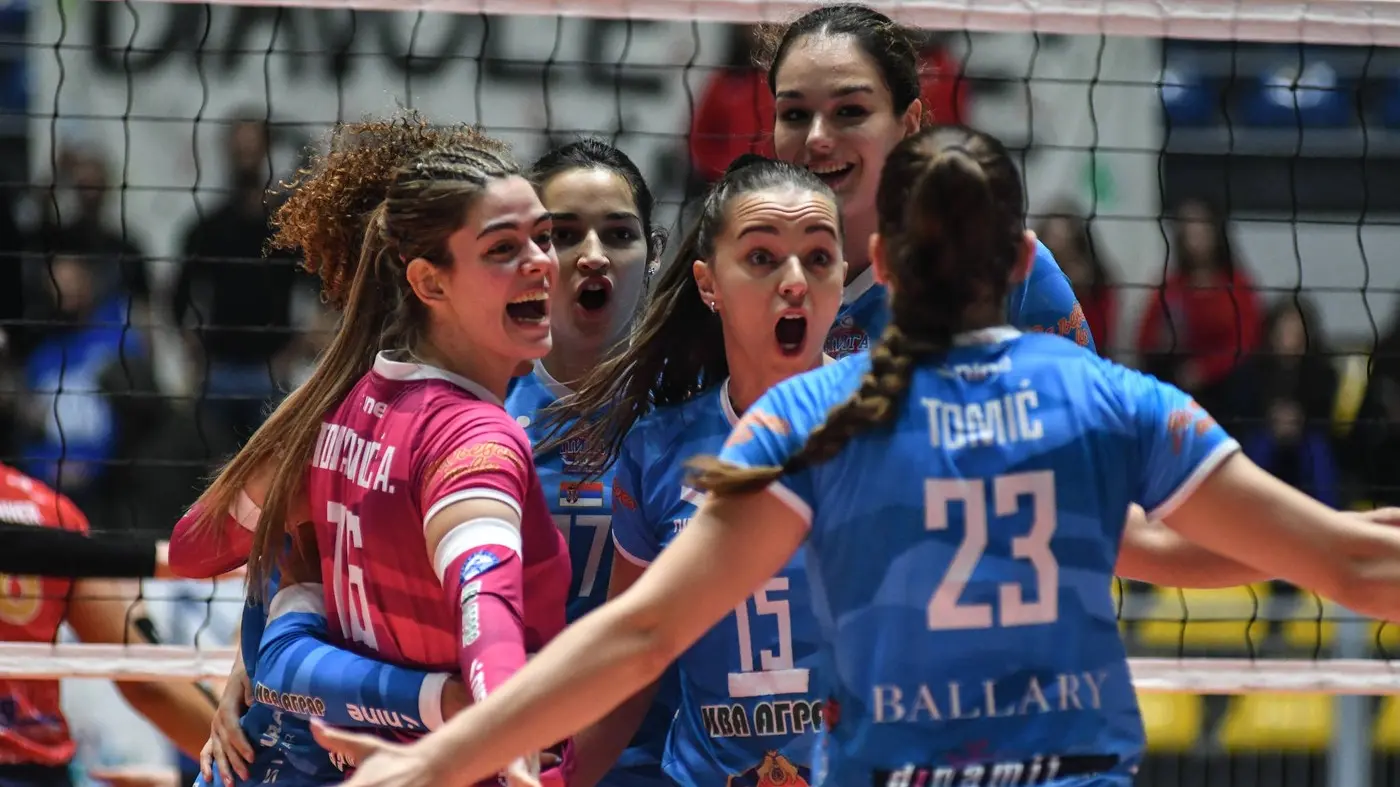 odbojka, odbojkašice železničara iz lajkovca, železničar lajkovac - 7 dec 2023 - profimedia-0827777484-6940482041af6.webp