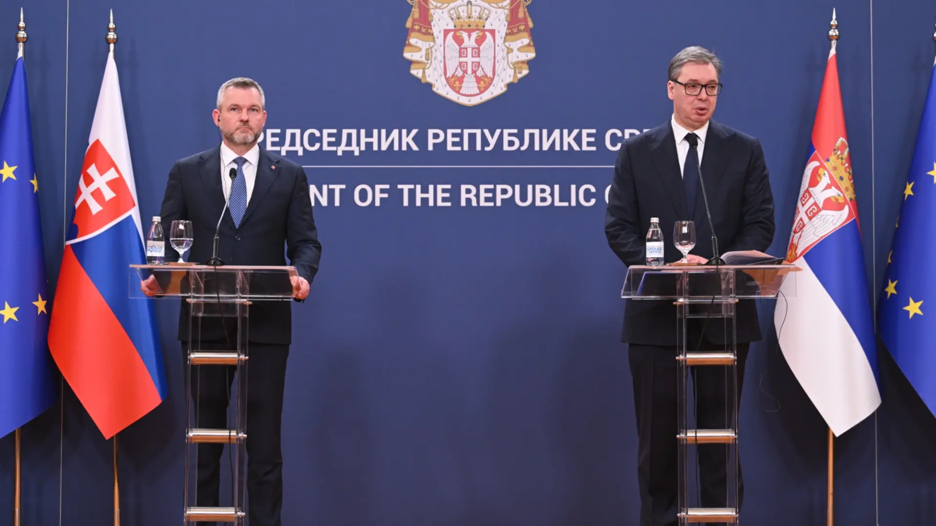 peter pelegrini, aleksandar vučić, 21 dec 2025 - TANJUG AMIR HAMZAGIĆ-6948163b8c565.webp