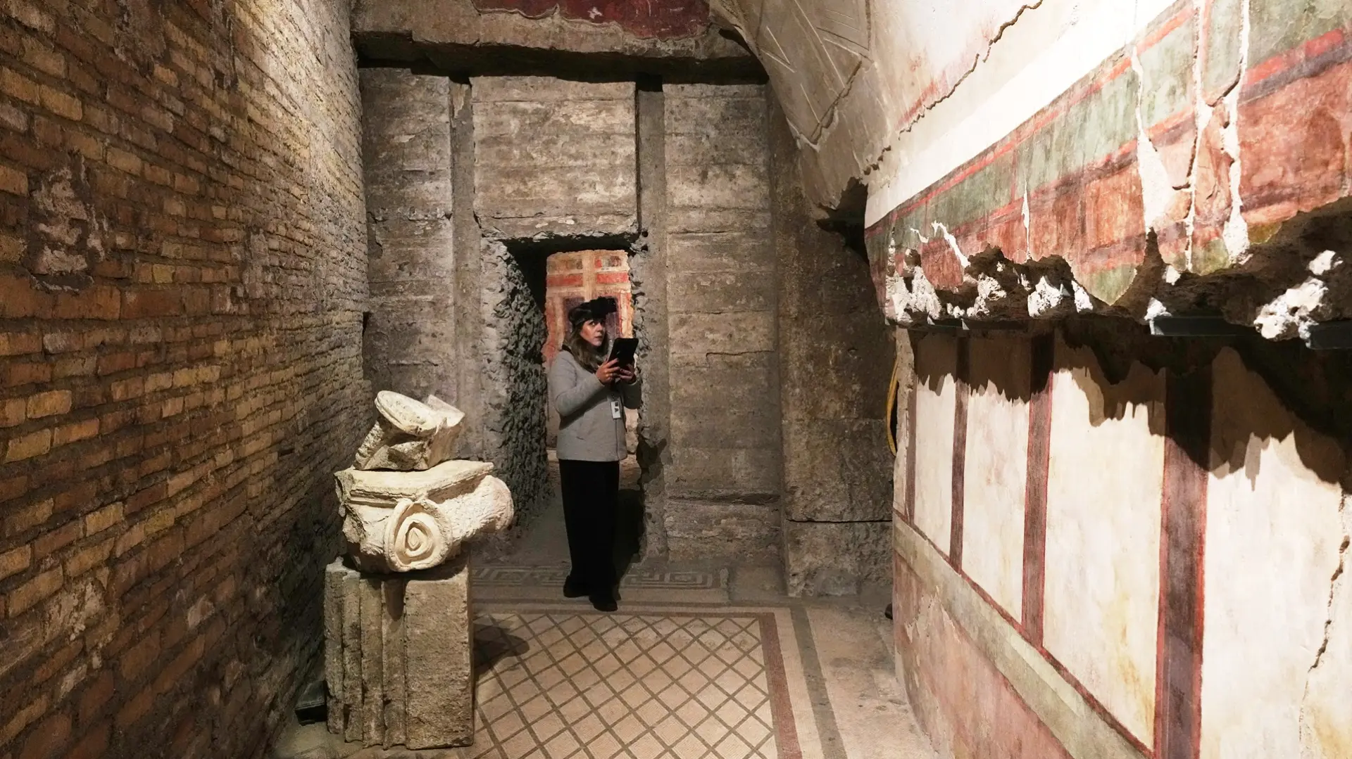 Antička rimska Kuća grifona otvorena za virtuelne turističke obilaske - 13 jan 2026 - Tanjug AP Photo Andrew Medichini (1)-6966617492590.webp