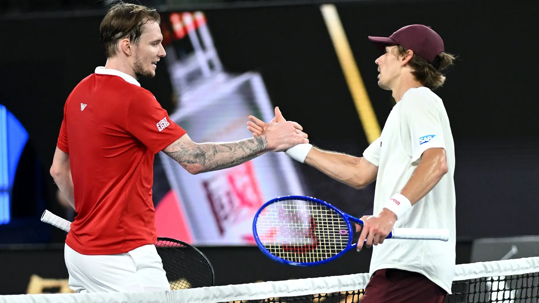 aleksandar bublik, aleks de minor - 25 jan 2025 - REUTERS - 2026-01-25T095107Z_992837602_UP1EM1P0RD6F5_RTRMADP_3_TENNIS-AUSOPEN-6976186148276.webp