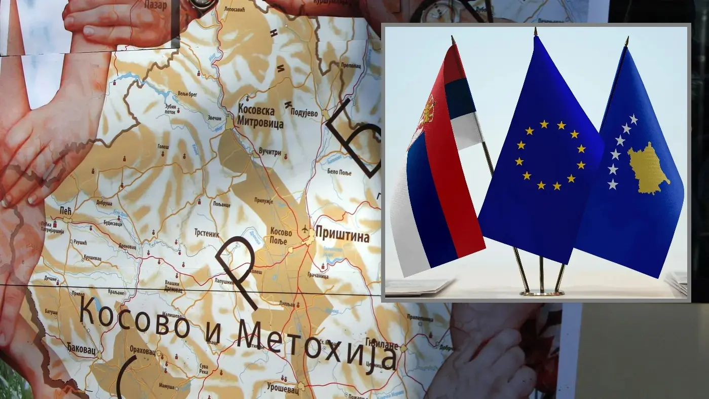 dijalog beograda i prištine, srbija, evropska unija, kosovo i metohija, kosmet, trilaterala, zastava zastave - Profimedia 0023582524 - Shutterstock 2-6964156c64853.webp