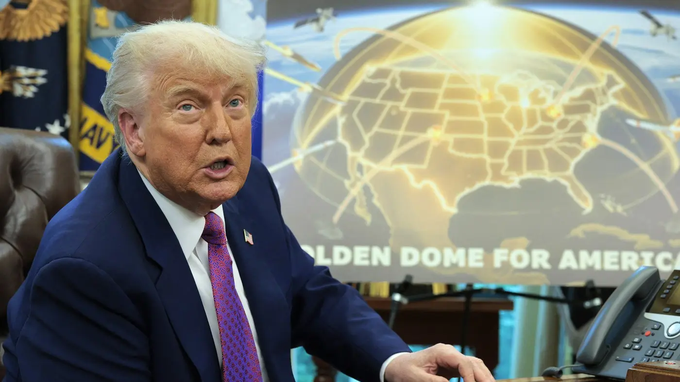 donald tramp, tramova američka zlatna kupola - 20 maj 2025 -  profimedia-1001954948-6971cb474b9d9.webp