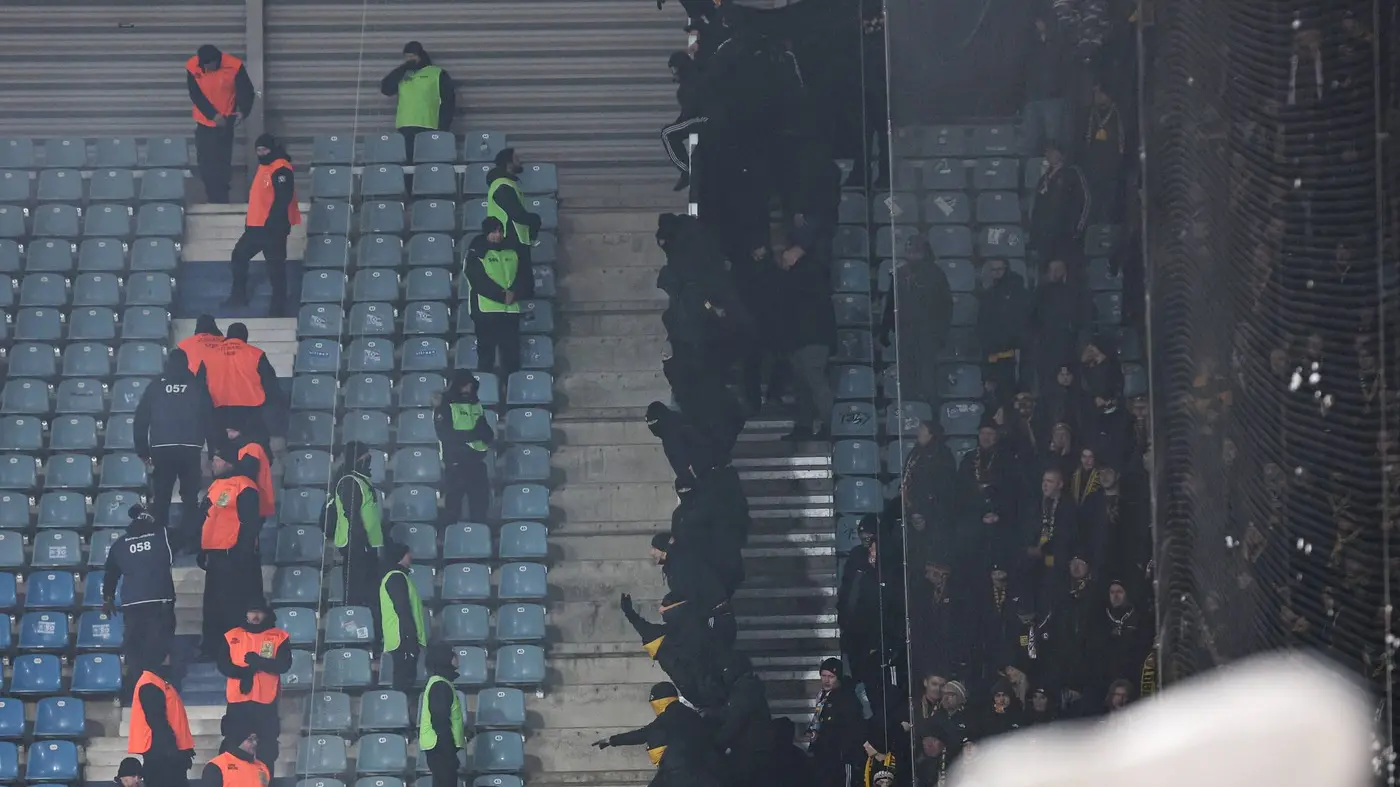 fk magdeburg dinamo drezden, sukob policije i navijača u magtdeburgu - 24 jan 2026 - profimedia-1069042184-697628fbe0e71.webp