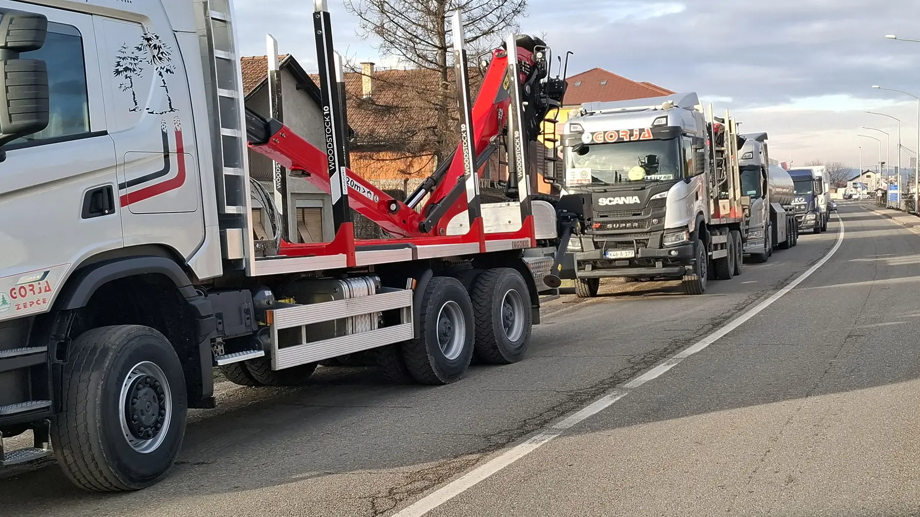 prevoznici, blokada prevoznika, bosanski brod, granični prelaz između bih i hrvatske - 26 jan 2026 - Ivica Galovic PIXSELL-697b90f30c8d7.webp