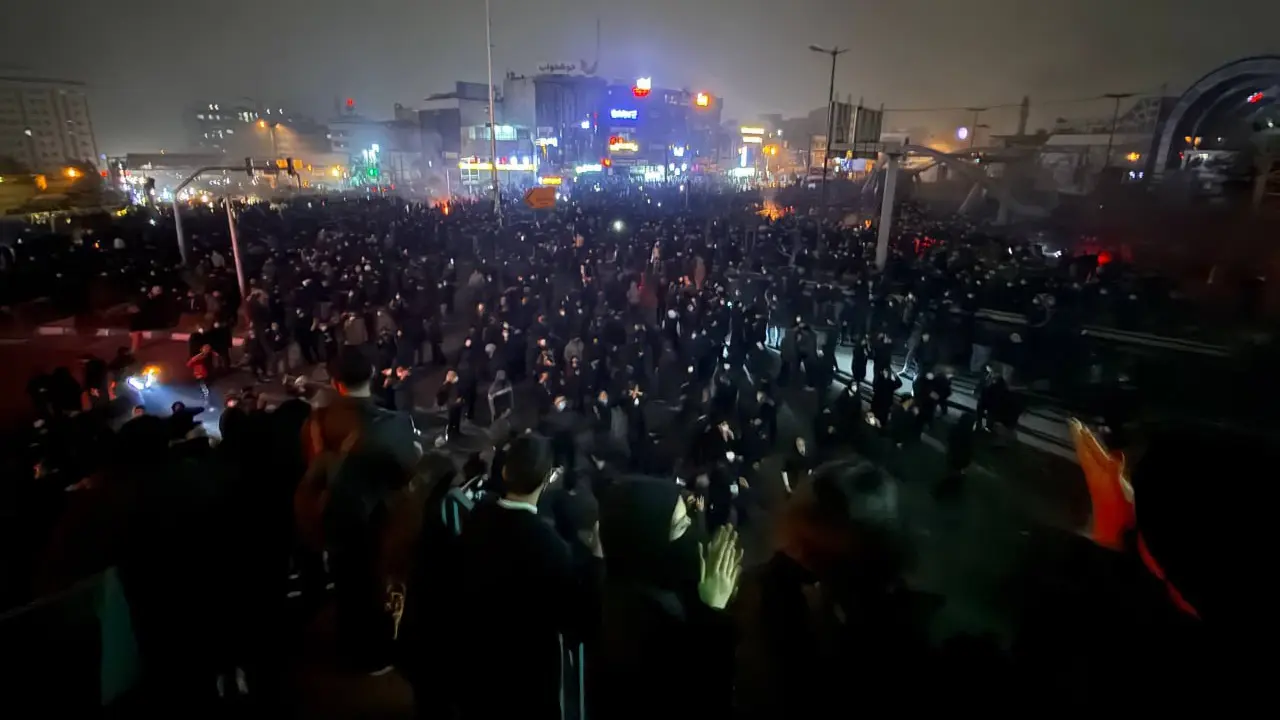 protesti, nemiri demonstracije u teheranu, teheran, iran - 10 jan 2026 - Social Media  Zuma Press  Profimedia - profimedia-1064906452-6963c95d2fd4e.webp