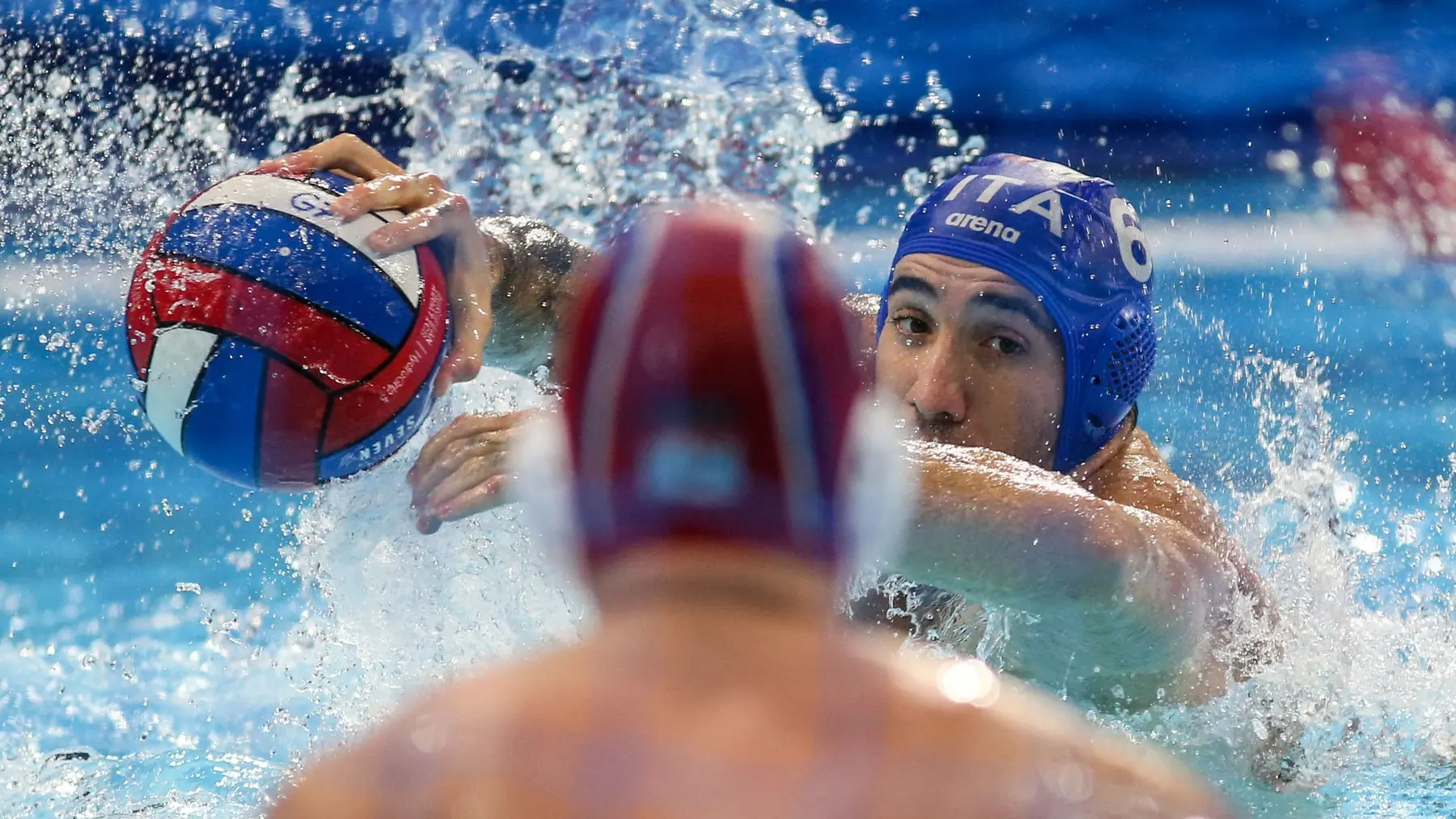 vaterpolo reprezentacija italije, italijanski vaterpolisti, ep u vaterpolu u beogradu - 11 jan 2025 - profimedia-1065095603-6966933e3383e.webp