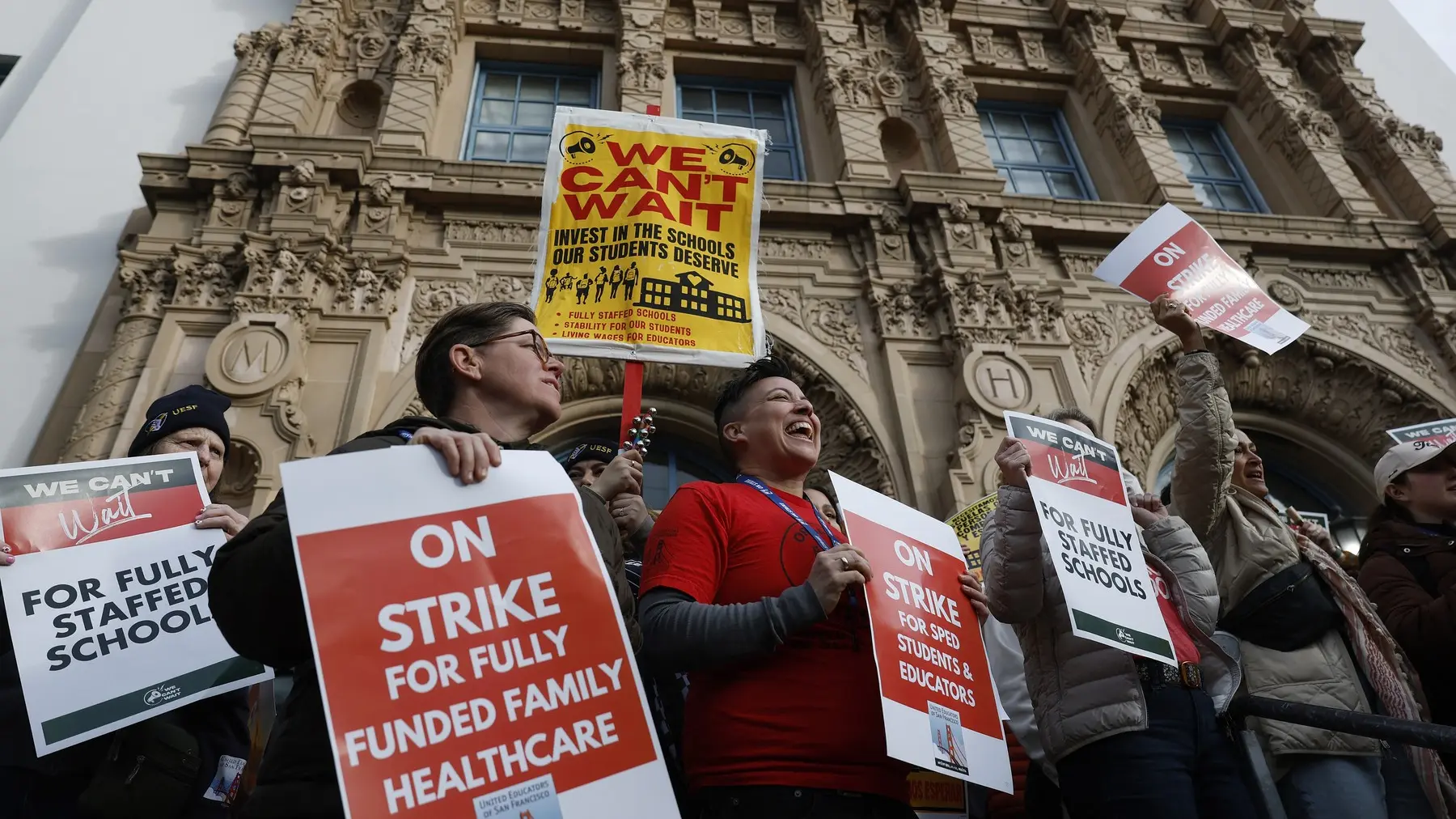 štrajk nastavnika državnih škola u san franciskuk, san francisko - 9 feb 2026 - profimedia-1073467998-698a3cd33f421.webp