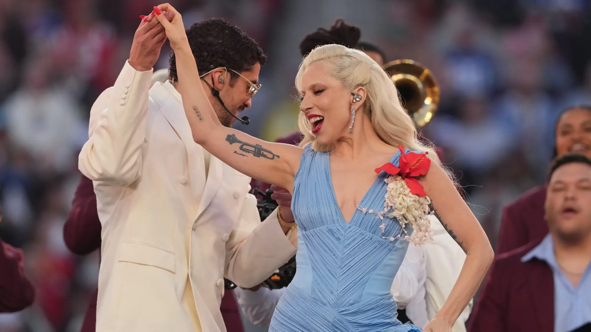 AP PhotoMatt Slocum 4 (2) Bad Bunny Superboul superbowl bed bani lejdi gaga lady gaga-6989a2486d142.webp