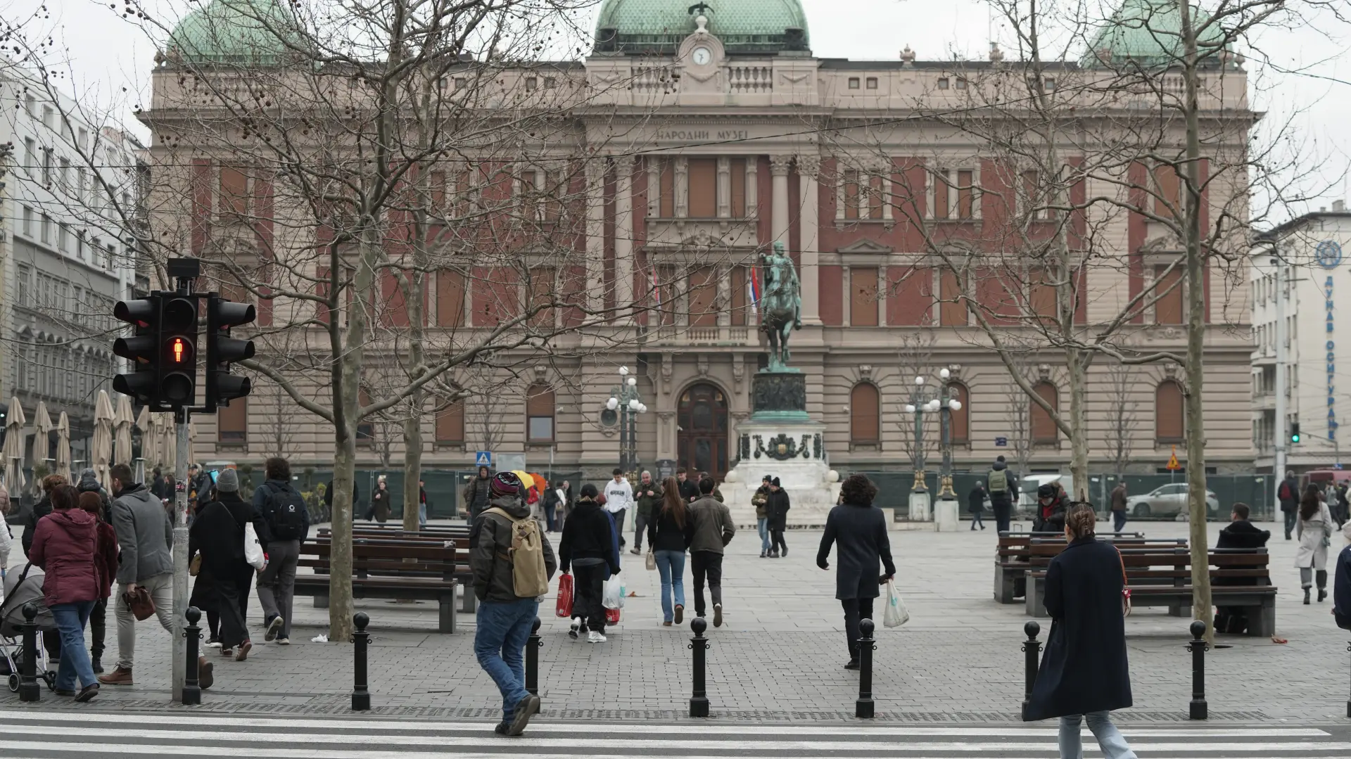Vreme Beograd Narodni muzej Trg Republike ljudi šetnja zima-699994f51330b.webp
