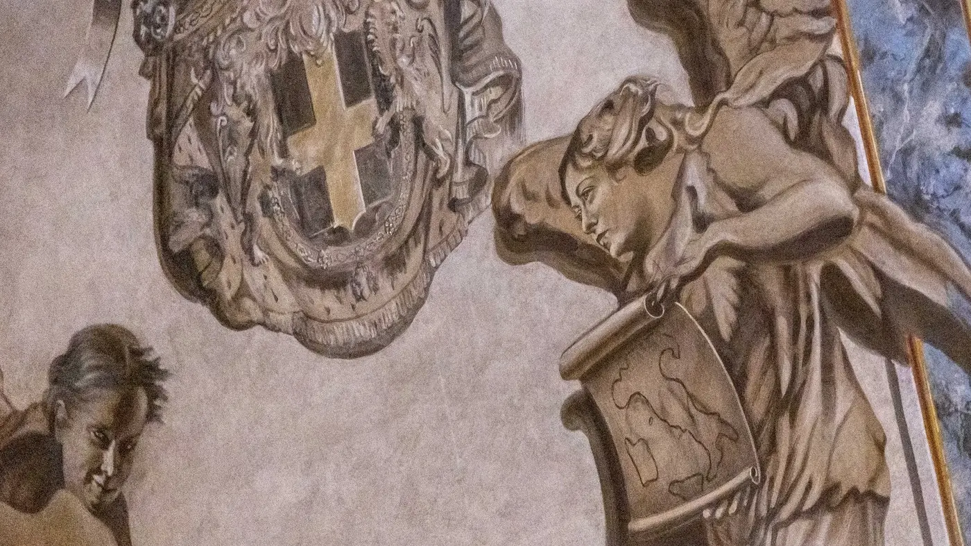 anđeo u bazilici San Lorenco in Lučina sa likom Đorđe Meloni, Đorđa Meloni - 1 feb 2026 - profimedia-1071158403-697f9cab47296.webp