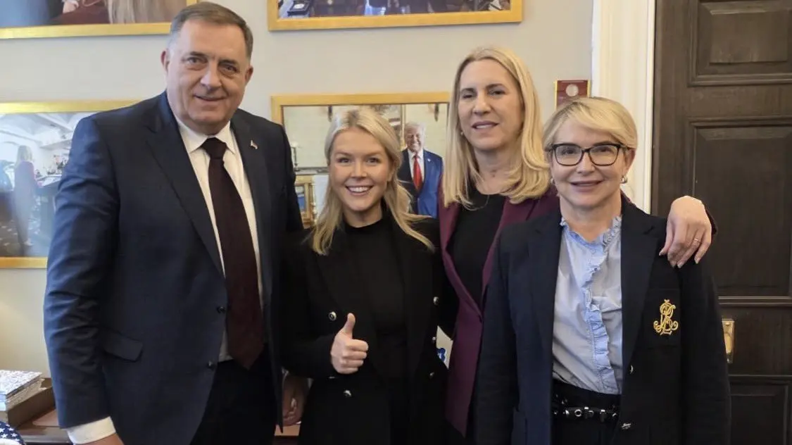 milorad dodik, kerolajn livit, željka cvijanović, ana trišić babić - 6 feb 2026 - X Милорад Додик-698655b920280.webp